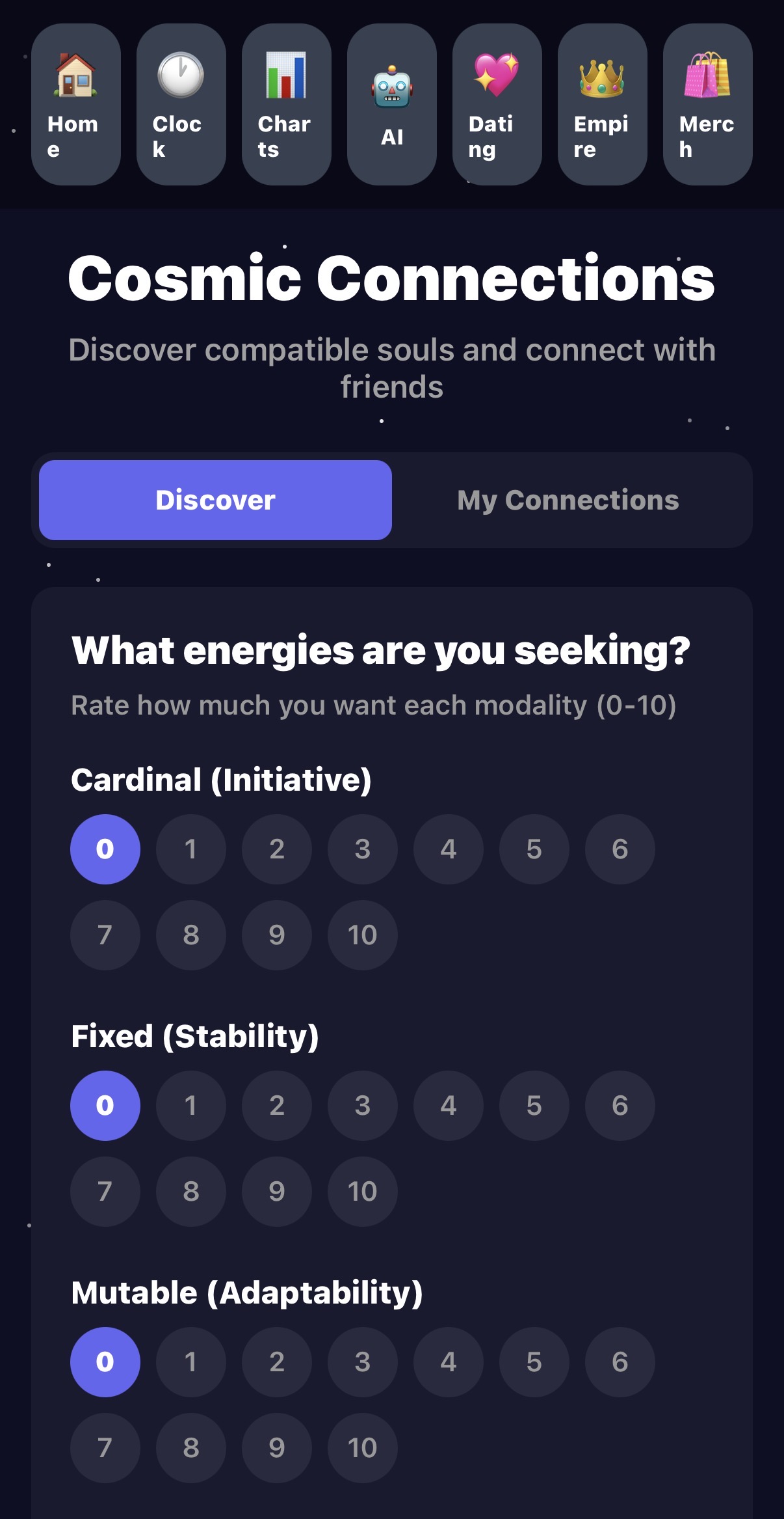 StarFlow Cosmic Connections